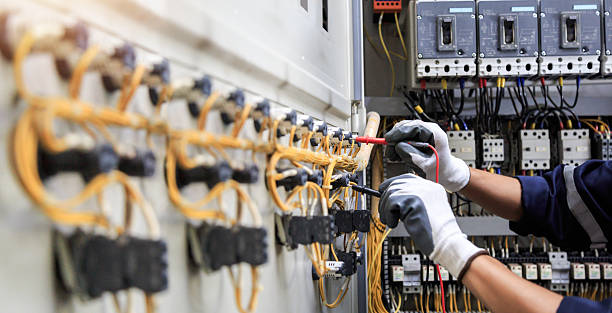 Professional Electrician technician working in West Canton, NC